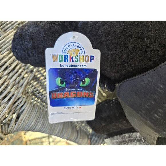 How To Train Your Dragon Build a Bear Hidden World Toothless Preowned With Tags - Picture 5 of 13